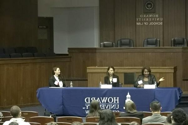 WBA judge panel at Howard University